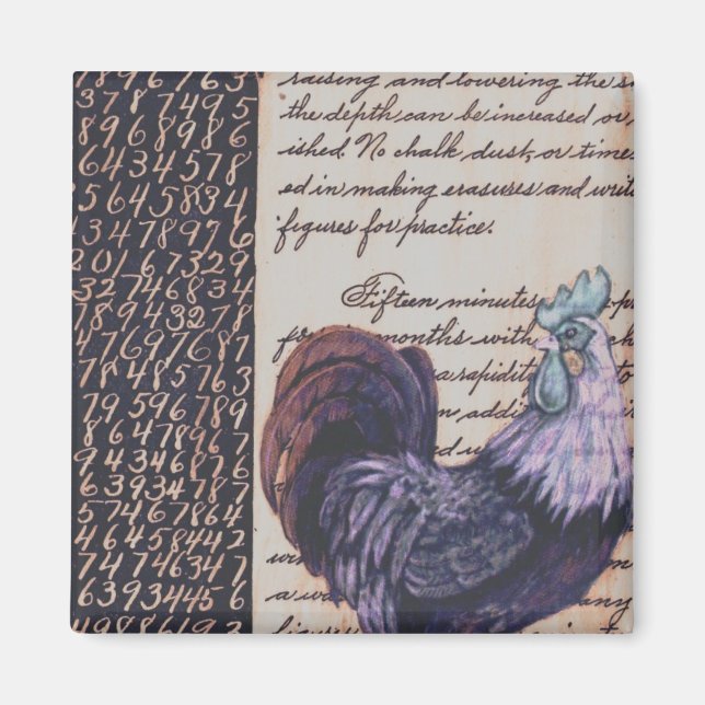 Imã Bloco de frango C (Frente)