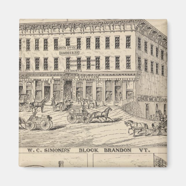 Imã Bloco de WC Simond em Brandon (Frente)