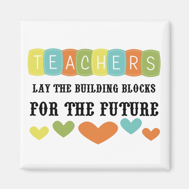 Imã Blocos De Construção Para O Futuro (Frente)