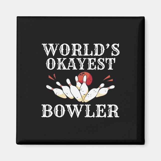 Imã Blogueiro da Equipe de Boliches de Bowler, no Mund (Frente)