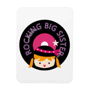Ímã Blond Rocking Big Sister