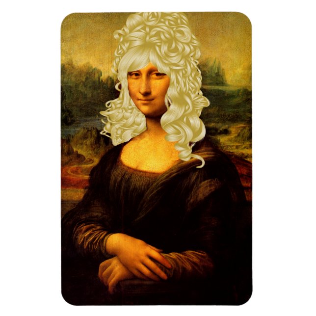 Ímã Blonde Mona Lisa (Vertical)