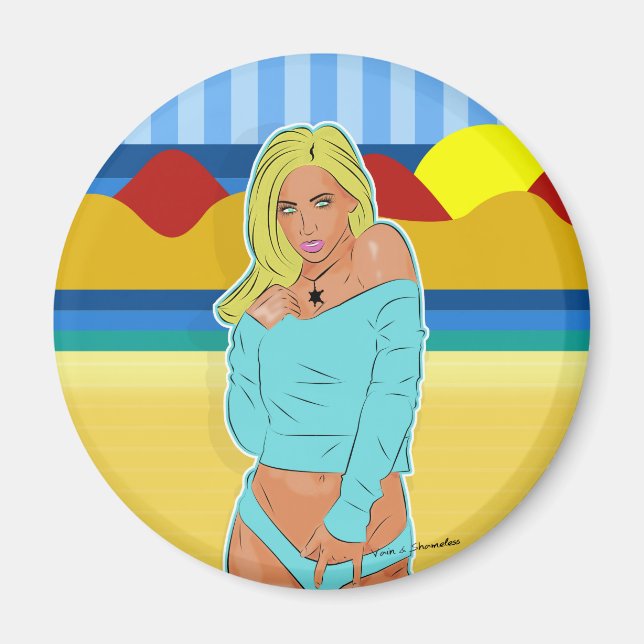 Imã blondes have more fun (Frente)