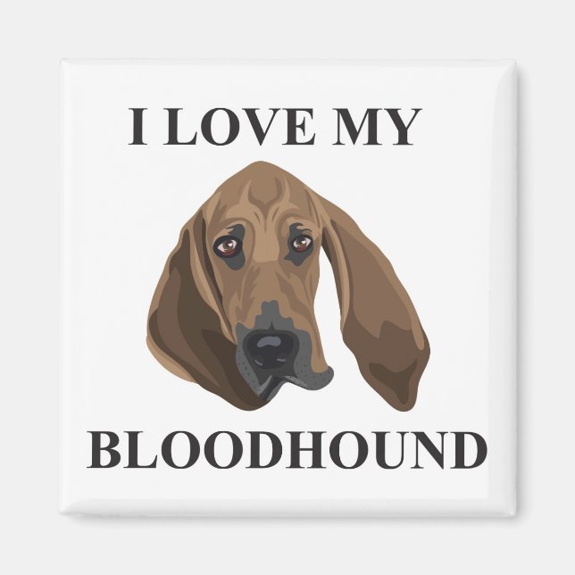 Imã Bloodhound Love (Frente)