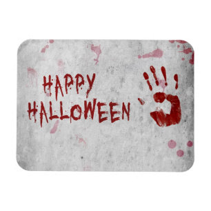 Ímã Bloody Handprint Halloween