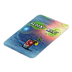 Ímã Bloody Mary Cocktail Bebe Magnet
