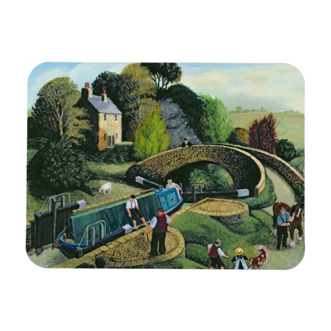 Ímã Bloqueando (Horizontal)