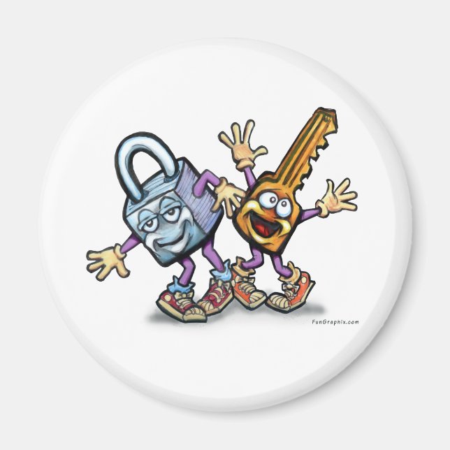 Imã Bloquear tecla n (Frente)