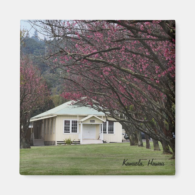 Imã Blossomas de Igreja e Cereja (Frente)