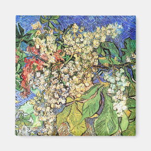 Imã Blossoming Chestnut Branches Vincent Van Gogh