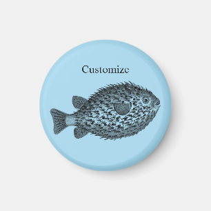 Imã Blowfish Porcupine Thunder_Cove