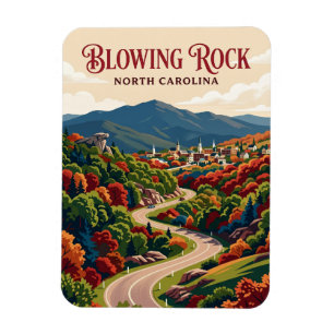 Ímã Blowing Rock EUA