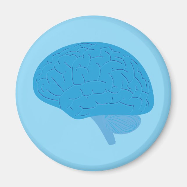 Imã Blue Brain (Frente)