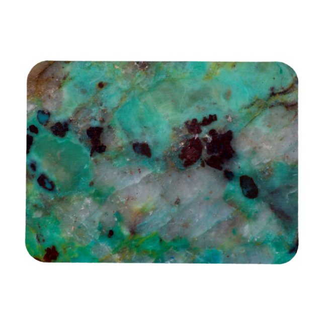 Ímã Blue Chrysocolla Jasper (Horizontal)