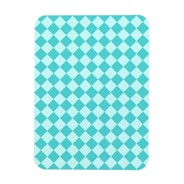 Ímã Blue Combination Diamond Patterno de Shirley Taylo (Vertical)