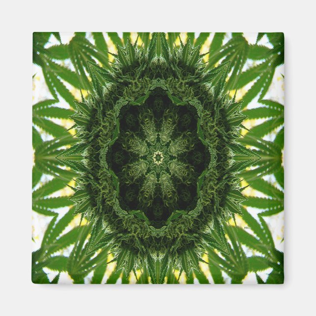 Imã Blue Dream Mandala... (Frente)