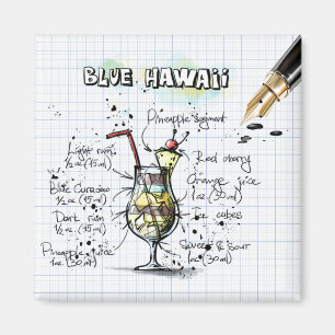 Imã Blue Hawaii