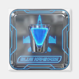 Imã Blue Kamikaze Vodka Shot