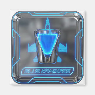 Imã Blue Kamikaze Vodka Shot