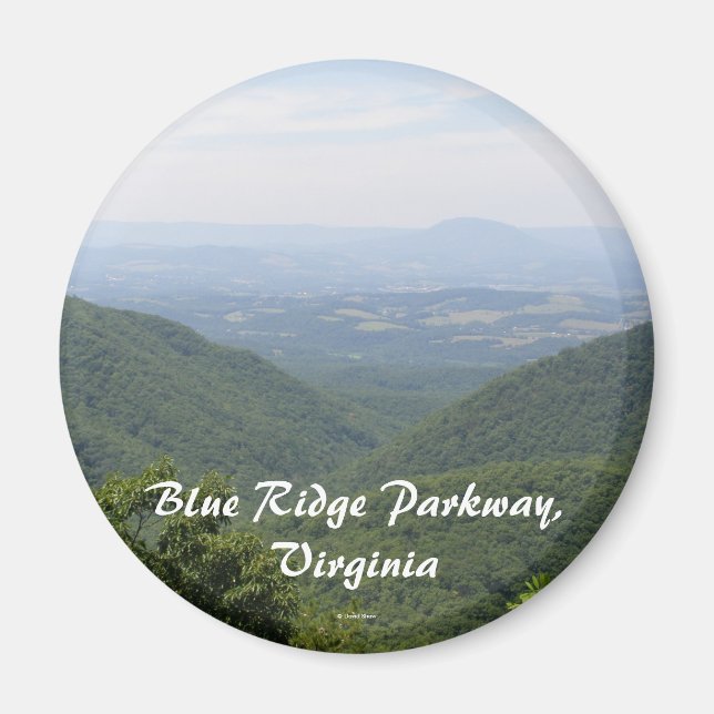 Imã Blue Ridge Parkway (Frente)
