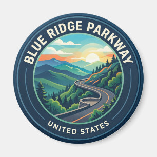 Imã Blue Ridge Parkway Carolina do Norte, Virgínia