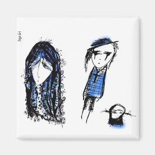 Imã Blue sad people
