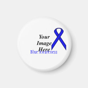 Imã Blue Standard Ribbon por Kenneth Yoncich