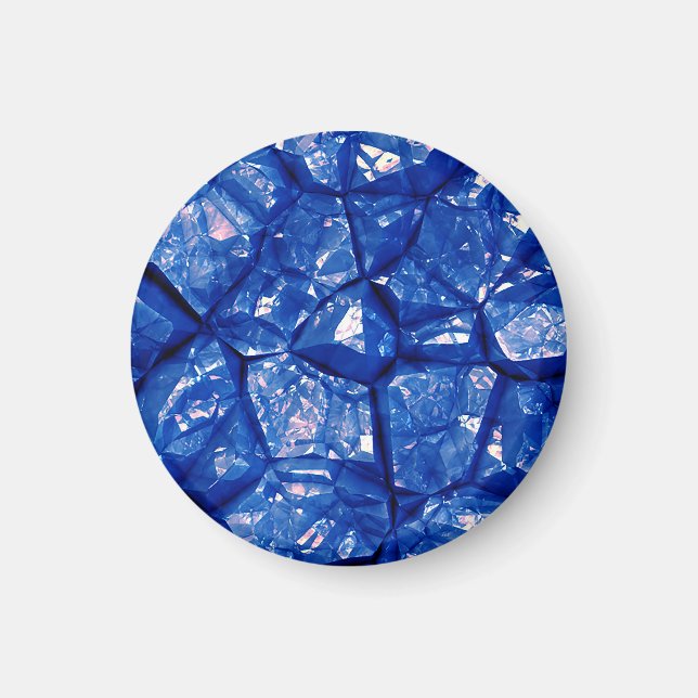 Imã Blue Stone Texture (Frente)