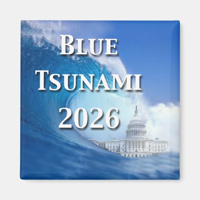 Imã Blue Tsunami Election 2026 (Frente)