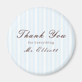 Imã Bluebell - Personalised Thank You Teacher Magnet