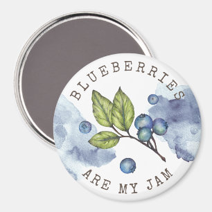 Imã Blueberry Jam Pun