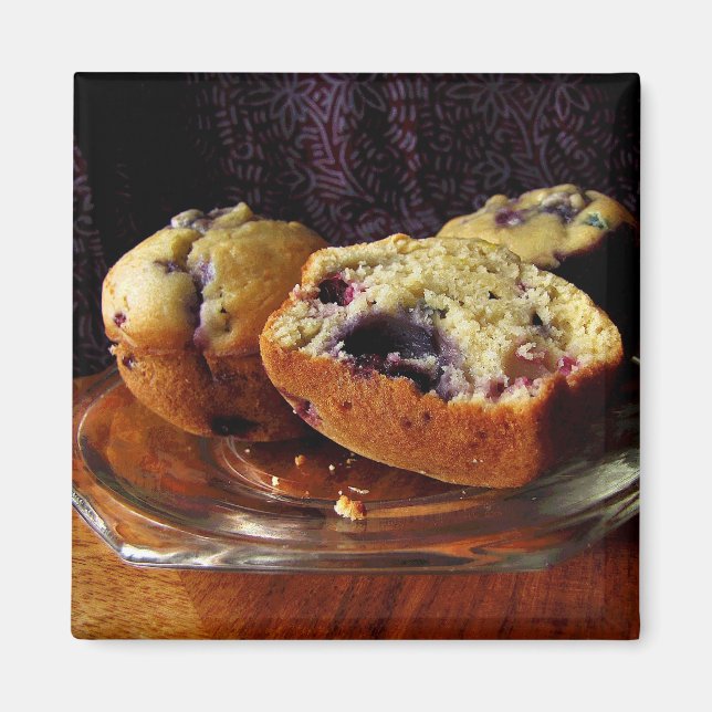 Imã Blueberry Muffins (Frente)