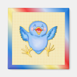 Imã Bluebird da felicidade