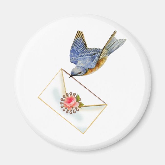 Imã Bluebird da felicidade (Frente)