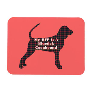 Ímã Bluetick Coonhound BFF