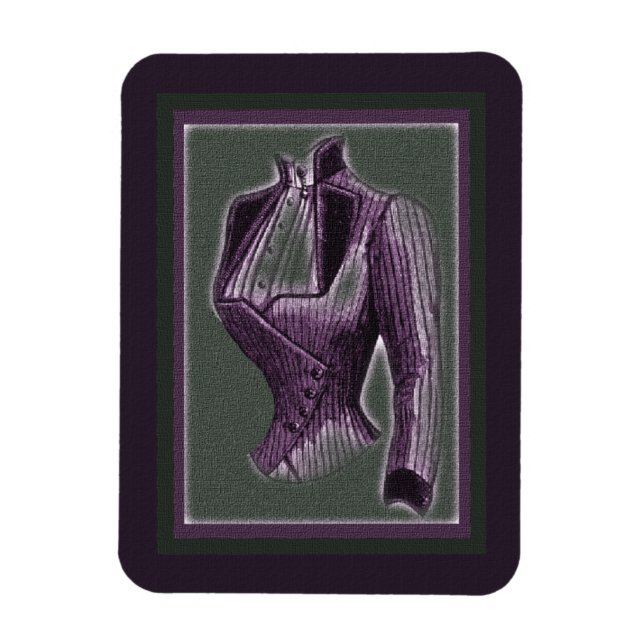 Ímã Blusa Victoriana Violet (Vertical)