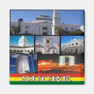 Imã BO - Bolívia - Colagem de Sure Mosaico