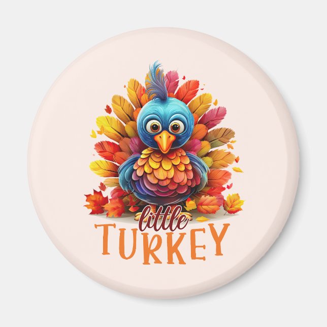 Imã Boa Ação de Graças à Turquia (Frente)
