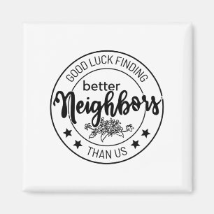 Imã boa sorte em encontrar vizinhos melhores do que nó