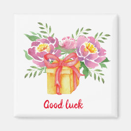 Imã Boa sorte Peonias aquáticas