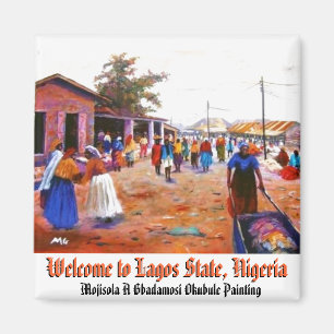 Imã Boa vinda ao estado de Lagos, Nigéria
