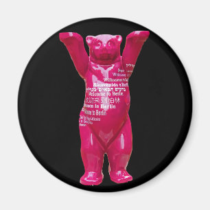 Imã Boa vinda ao urso de ursinho de Berlim, parte