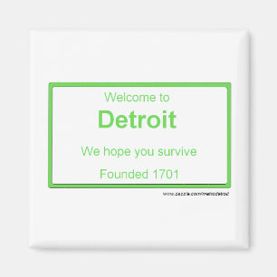 Imã Boa vinda de Detroit