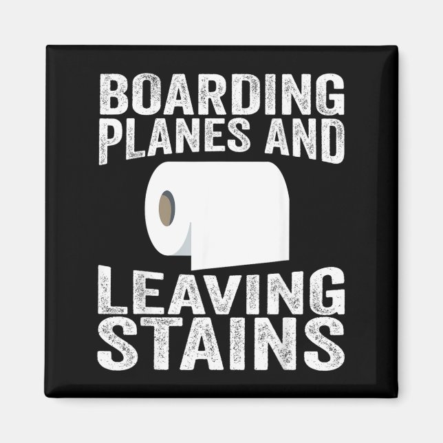 Imã Boarding Planes And Leaving Stains (Frente)
