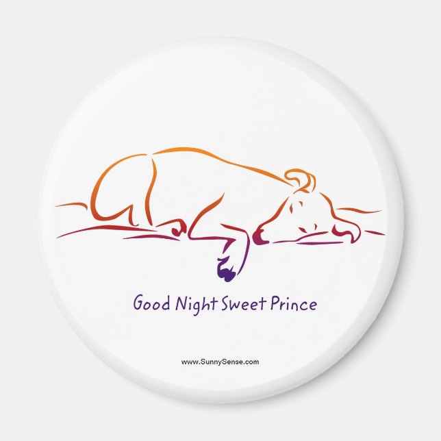 Imã Boas Noites Magnetos Príncipe (Frente)