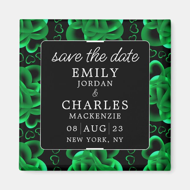 Imã Boas-Vindas Casamento Elegante (Frente)