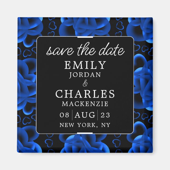 Imã Boas-Vindas Casamento Elegante (Frente)