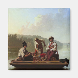 Imã Boatmen no rio Missouri