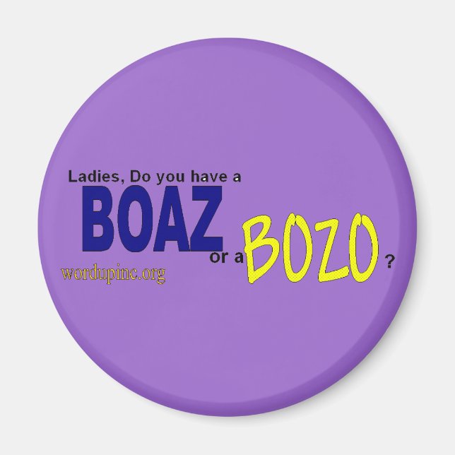 Imã Boaz Magnet (Frente)