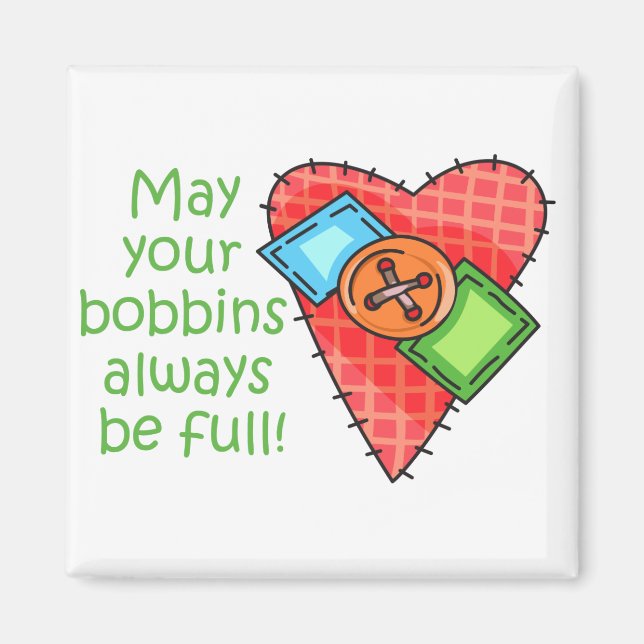 Imã Bobbins sempre Cheio (Frente)